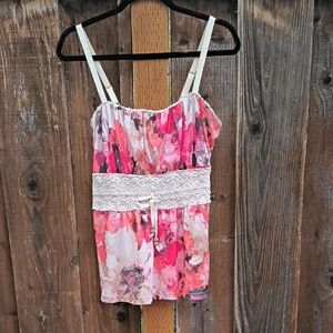 TORRID Floral Print Camisole Top Size 1
